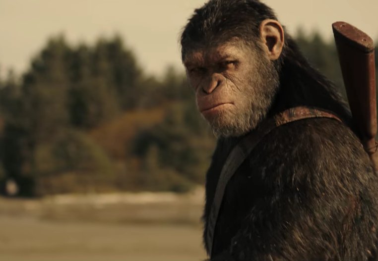 César part en guerre dans la bande annonce de La Planète Des Singes – Suprématie !