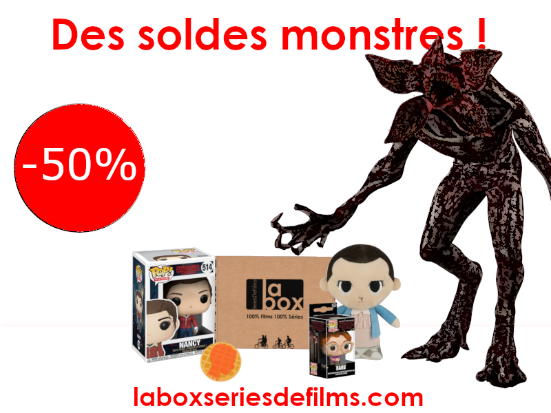 [Geekerie] Profitez de soldes monstres sur La Box SeriesDeFilms