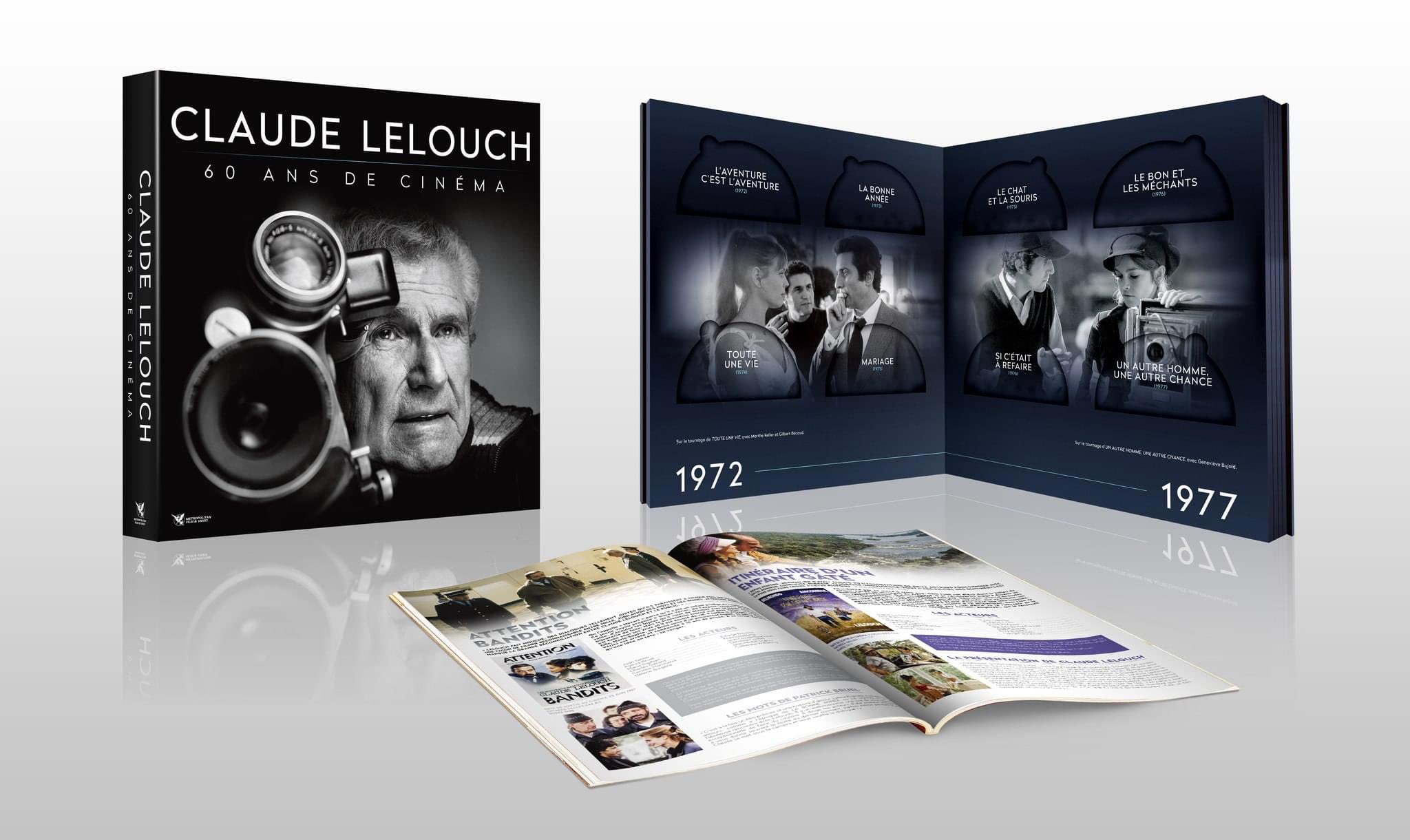 [Sortie Blu-ray] Un coffret collector pour célébrer la carrière de Claude Lelouch
