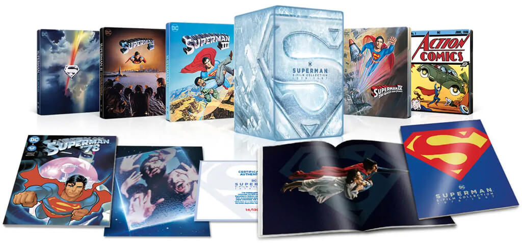 [Sortie Blu-ray] Une édition collector pour la quadrilogie Superman portée par Christopher Reeve