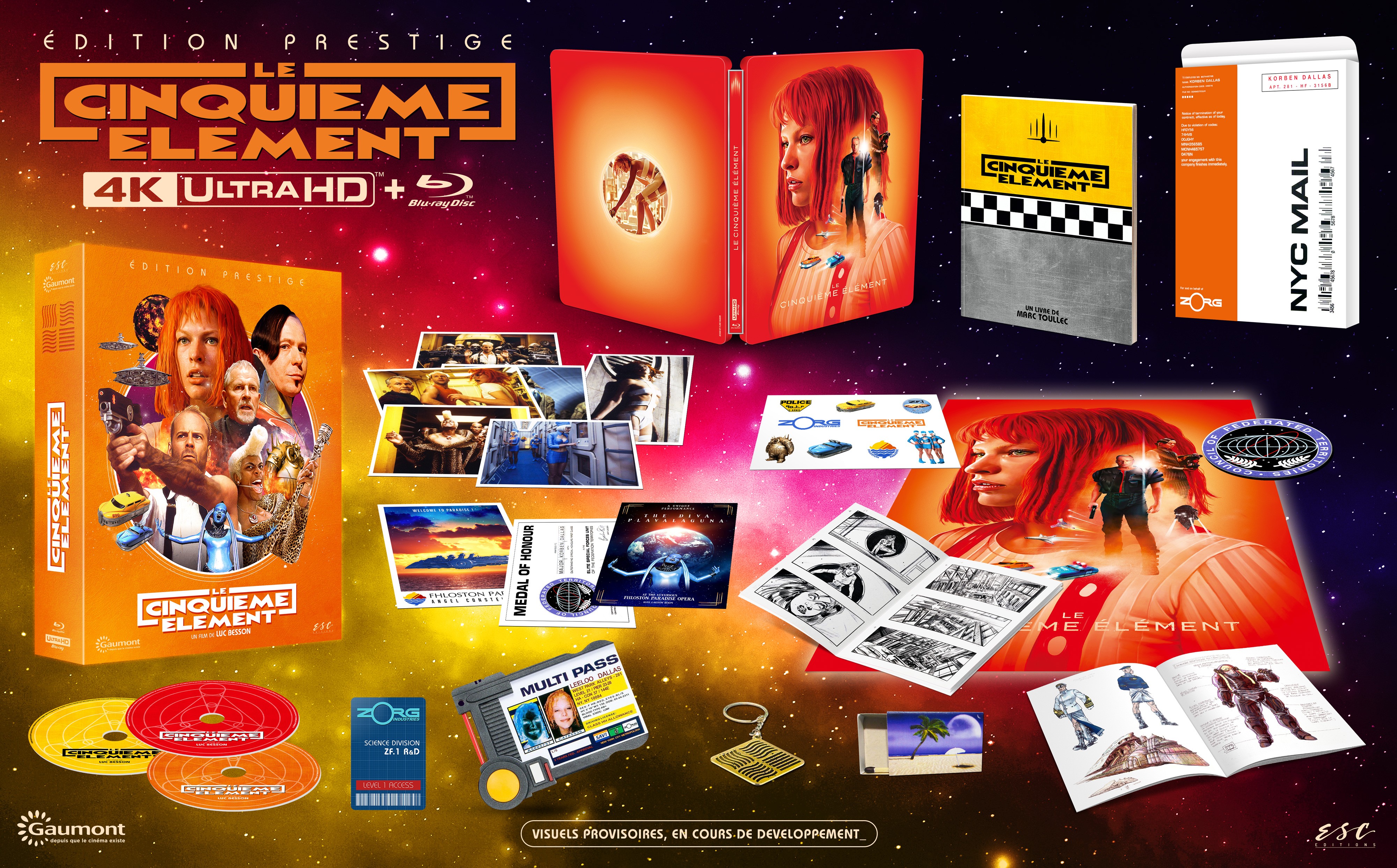 [Sortie Blu-ray] Un coffret collector 4k pour Le Cinquième Elément