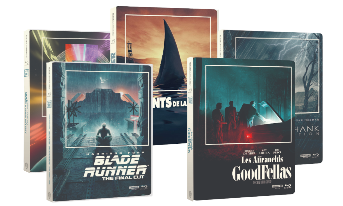 [Sortie Blu-ray] The Vault Film : Les Affranchis, Blade Runner, Les Dents de la Mer…des titres phares de Warner et Universal ressortent en Steelbook