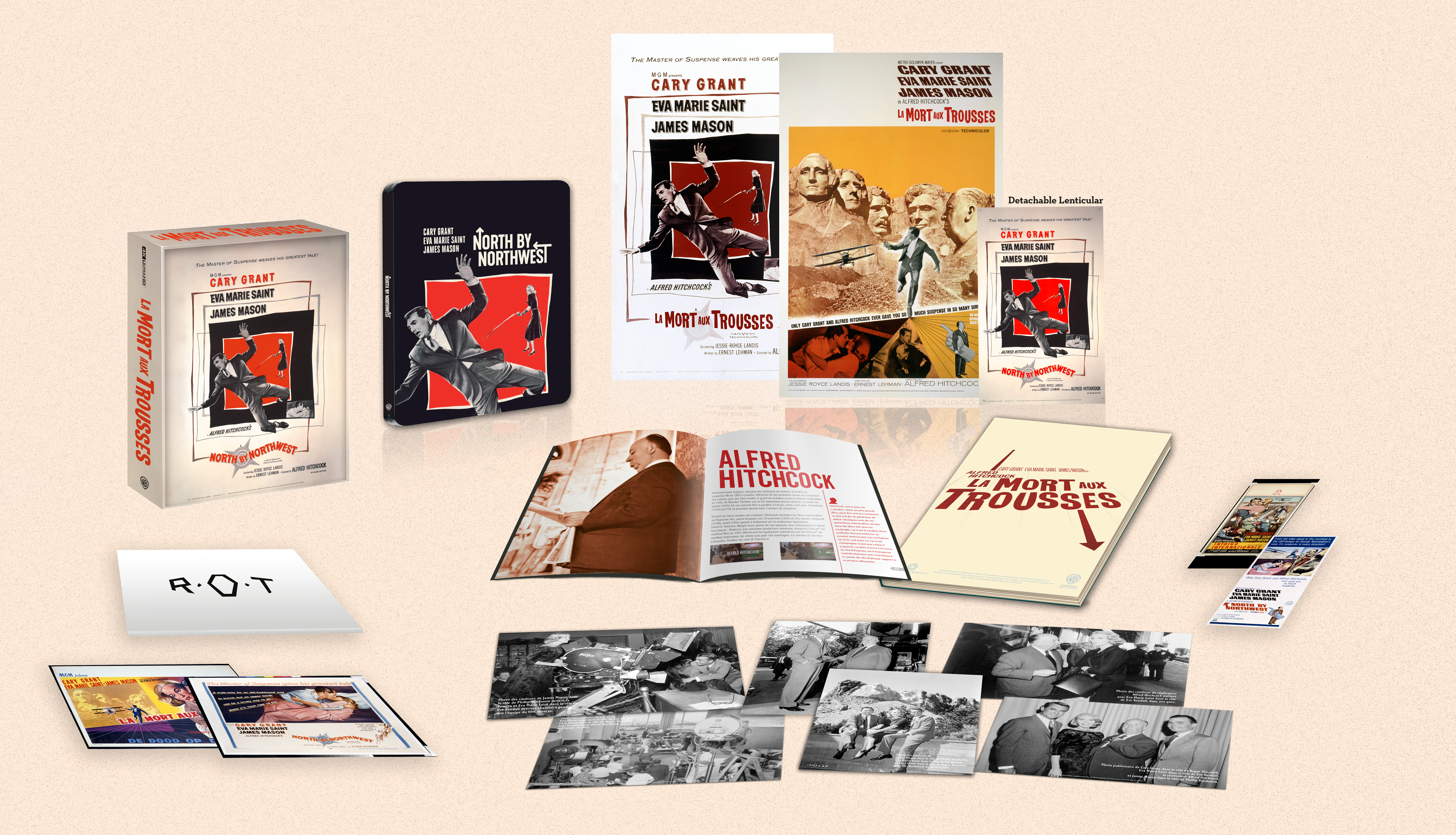 [Sortie Blu-ray] La Mort aux Trousses : Un coffret collector pour le 65e anniversaire du classique d&rsquo;Alfred Hitchcock