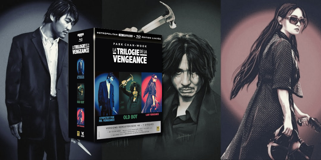 [Concours] Gagnez 2 coffrets 4k de La Trilogie de la Vengeance, réalisée par Park Chan-wook
