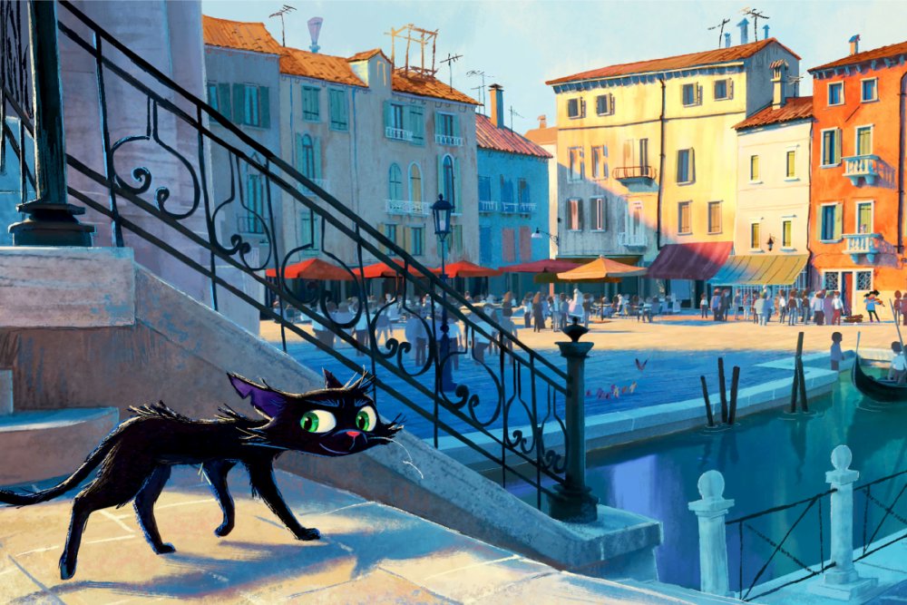 [Cinéma] Gatto : Enrico Casarosa (Luca) aux manettes d&rsquo;une odyssée féline sous le doux soleil de Venise pour Pixar