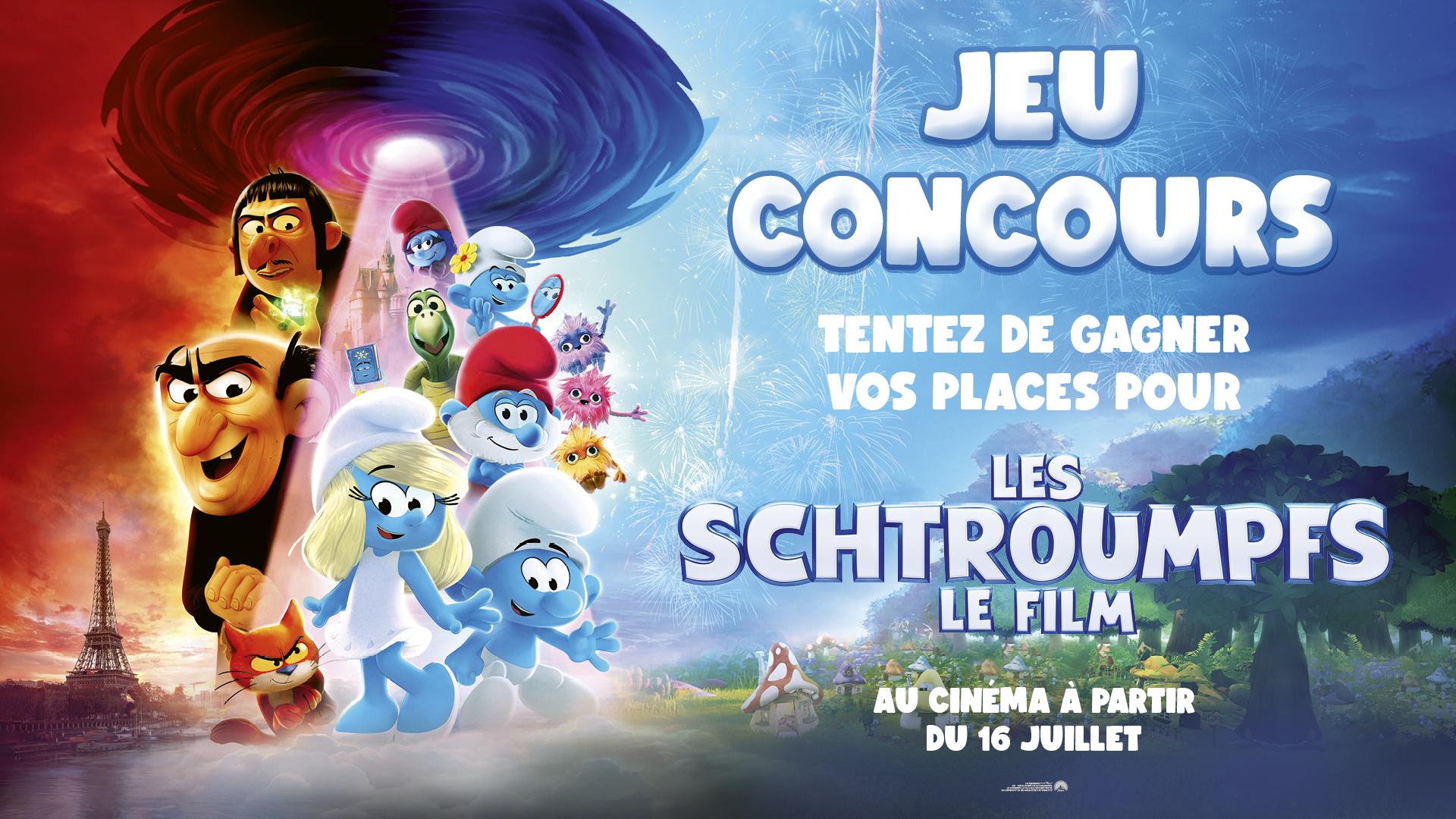 [Concours] Gagnez vos places pour Les Schtroumpfs, Le Film