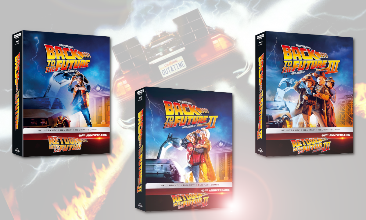 [Sortie Blu-ray] Retour vers le Futur s&rsquo;offre de nouvelles éditions 4k à l&rsquo;occasion de son quarantième anniversaire